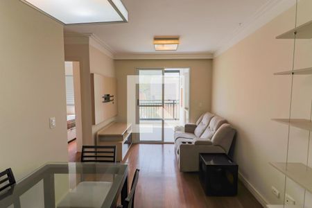 Sala Estar / Jantar de apartamento para alugar com 2 quartos, 65m² em Vila Gomes, São Paulo