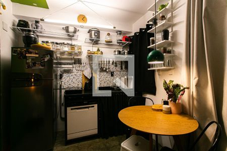 Cozinha de kitnet/studio para alugar com 1 quarto, 29m² em Brás, São Paulo