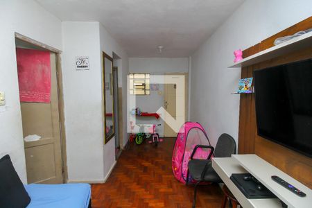 Sala de apartamento à venda com 1 quarto, 25m² em Glória, Rio de Janeiro