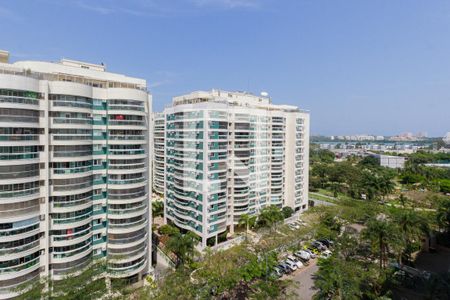 Vista da Sala de apartamento para alugar com 1 quarto, 65m² em Barra da Tijuca, Rio de Janeiro