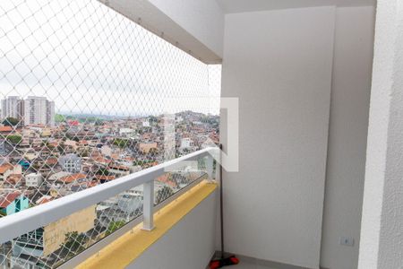 Varanda da Sala de apartamento à venda com 2 quartos, 45m² em Centro, Diadema