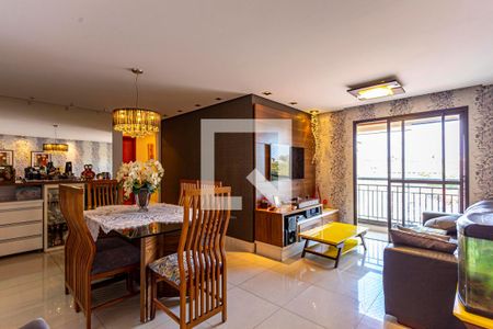 Sala de apartamento à venda com 3 quartos, 86m² em Vila Eldízia, Santo André