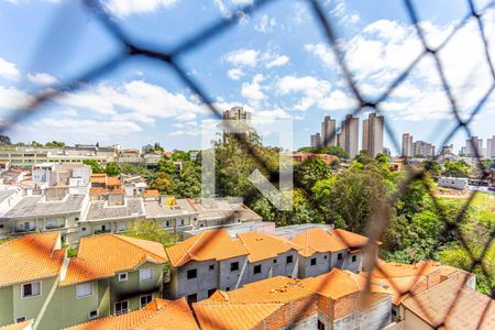 Vista da Varanda da Sala de apartamento à venda com 3 quartos, 86m² em Vila Eldízia, Santo André