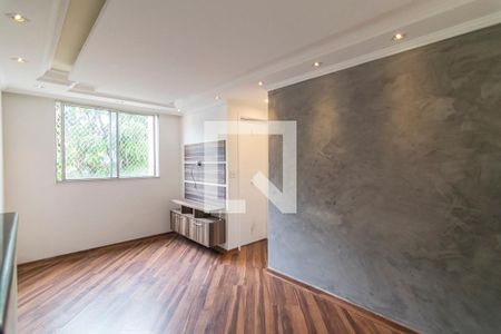 Sala de apartamento à venda com 2 quartos, 48m² em Parque São Vicente, Santo André