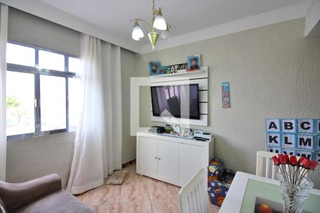 Sala de apartamento à venda com 1 quarto, 45m² em Demarchi, São Bernardo do Campo