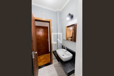 Banheiro  de apartamento à venda com 3 quartos, 165m² em Jardim, Santo André