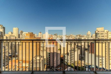 Varanda Studio de kitnet/studio à venda com 1 quarto, 30m² em República, São Paulo