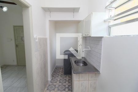 Cozinha - Armários de apartamento à venda com 1 quarto, 40m² em Santa Teresa, Rio de Janeiro