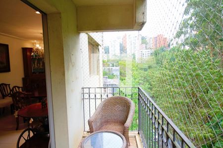 Varanda da Sala de Estar de apartamento à venda com 3 quartos, 118m² em Jardim Ampliação, São Paulo