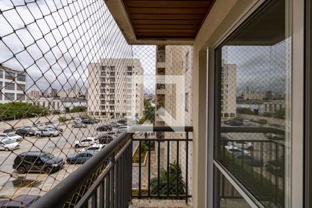 Varanda da Sala de apartamento à venda com 2 quartos, 48m² em Ipiranga, São Paulo