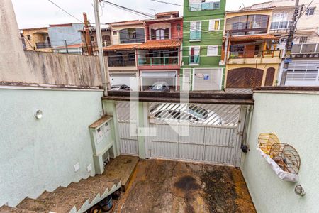 Vista da Sala de casa à venda com 2 quartos, 214m² em Parque Gerassi, Santo André