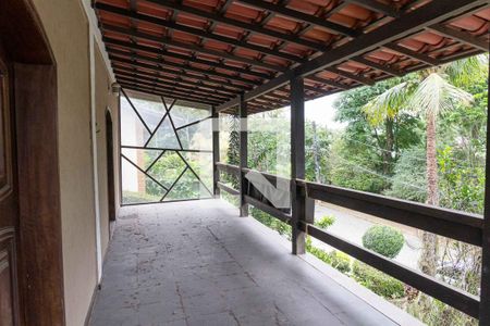 Varanda da Sala de casa de condomínio à venda com 5 quartos, 539m² em Badu, Niterói