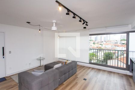 Sala/Cozinha/Area de Serviço de apartamento para alugar com 2 quartos, 60m² em Chácara Inglesa, São Paulo