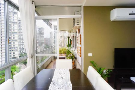 Sala de apartamento à venda com 3 quartos, 120m² em São Conrado, Rio de Janeiro