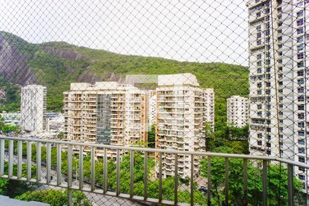 Varanda da Sala de apartamento à venda com 3 quartos, 120m² em São Conrado, Rio de Janeiro