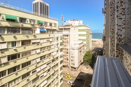 Vista do Studio de apartamento para alugar com 1 quarto, 45m² em Copacabana, Rio de Janeiro
