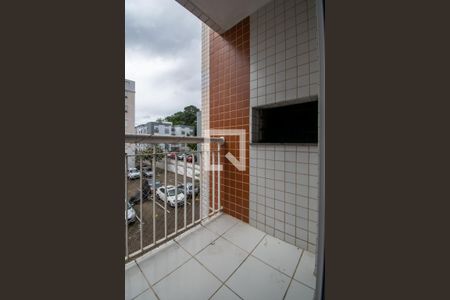 Varanda da Sala de apartamento para alugar com 3 quartos, 63m² em Cristal, Porto Alegre