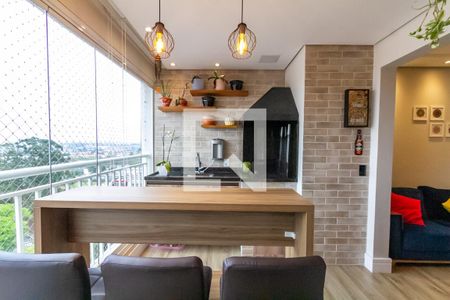 Varanda Gourmet de apartamento à venda com 3 quartos, 74m² em Anchieta, São Bernardo do Campo