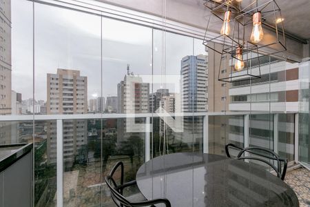 Varanda de kitnet/studio à venda com 1 quarto, 49m² em Vila Gertrudes, São Paulo