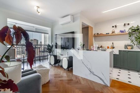 Sala de apartamento para alugar com 2 quartos, 63m² em Consolação, São Paulo