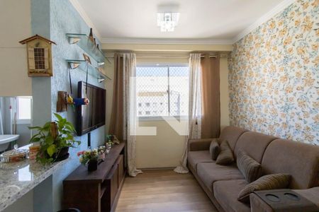 Sala de apartamento para alugar com 2 quartos, 44m² em Cocaia, Guarulhos