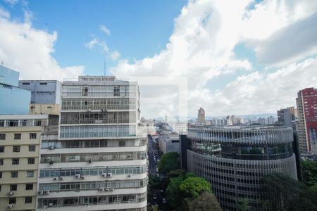 Vista de kitnet/studio à venda com 1 quarto, 40m² em República, São Paulo