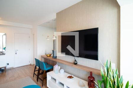 Sala de apartamento para alugar com 1 quarto, 50m² em Vila Cordeiro, São Paulo