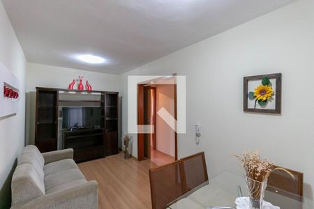 Sala de apartamento à venda com 3 quartos, 70m² em Alto Caiçaras, Belo Horizonte