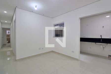 Sala de apartamento à venda com 3 quartos, 79m² em Vila Curuca, Santo André