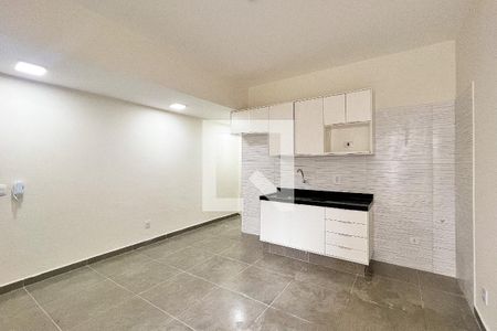 Sala/Cozinha de apartamento para alugar com 1 quarto, 48m² em Vila Nova Conceição, São Paulo