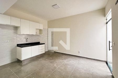 Sala/Cozinha de apartamento para alugar com 1 quarto, 48m² em Vila Nova Conceição, São Paulo