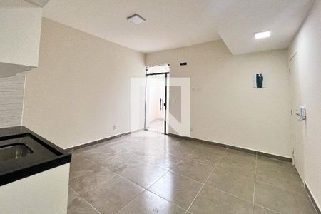 Sala/Cozinha de apartamento para alugar com 1 quarto, 48m² em Vila Nova Conceição, São Paulo