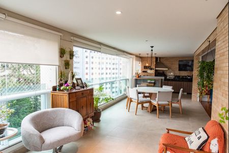 Varanda de apartamento à venda com 4 quartos, 204m² em Vila Mariana, São Paulo
