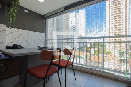 Varanda Integrada de apartamento para alugar com 1 quarto, 52m² em Perdizes, São Paulo