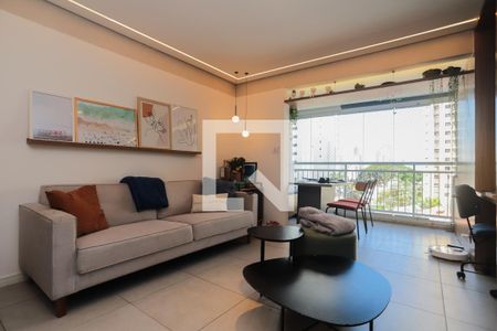 Sala de apartamento para alugar com 1 quarto, 52m² em Perdizes, São Paulo