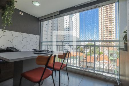 Varanda Integrada de apartamento para alugar com 1 quarto, 52m² em Perdizes, São Paulo