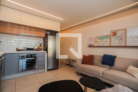 Sala de apartamento para alugar com 1 quarto, 52m² em Perdizes, São Paulo