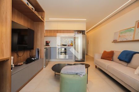 Sala de apartamento para alugar com 1 quarto, 52m² em Perdizes, São Paulo