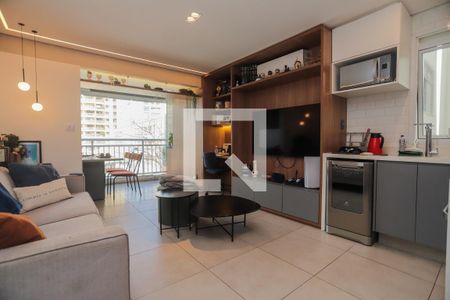 Sala de apartamento para alugar com 1 quarto, 52m² em Perdizes, São Paulo