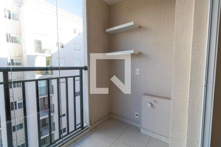 Varanda da Sala de apartamento para alugar com 2 quartos, 58m² em Vila Polopoli, São Paulo