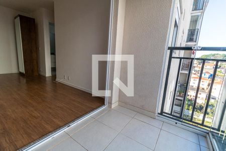 Varanda da Sala de apartamento para alugar com 2 quartos, 58m² em Vila Polopoli, São Paulo