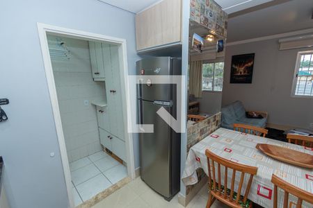 Cozinha de kitnet/studio para alugar com 1 quarto, 42m² em Centro, Campinas