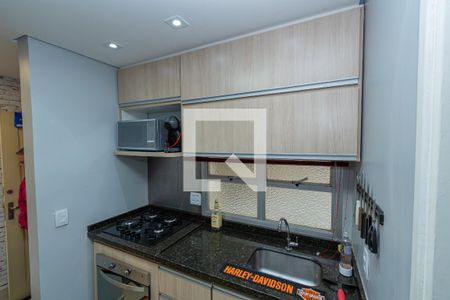 Cozinha de kitnet/studio para alugar com 1 quarto, 42m² em Centro, Campinas