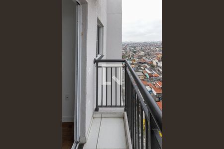 Varanda da Sala de apartamento para alugar com 2 quartos, 38m² em Vila Tolstoi, São Paulo