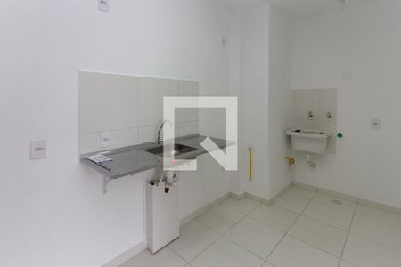 Cozinha de apartamento para alugar com 2 quartos, 38m² em Vila Tolstoi, São Paulo