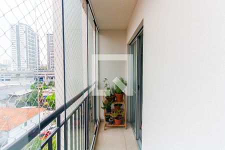 Varanda da Sala de apartamento à venda com 3 quartos, 63m² em Vila Ema, São Paulo