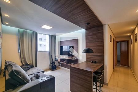 Sala de apartamento à venda com 2 quartos, 50m² em Santa Amelia, Belo Horizonte