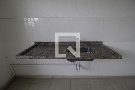 Cozinha de kitnet/studio para alugar com 1 quarto, 30m² em Jardim Planalto, Sorocaba