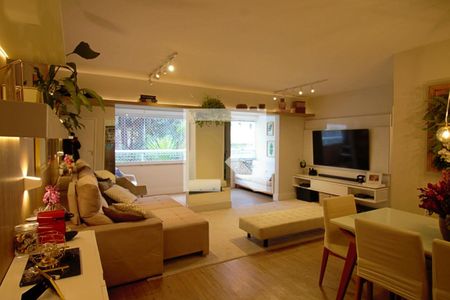 Sala de apartamento à venda com 3 quartos, 100m² em Vila Suzana, São Paulo