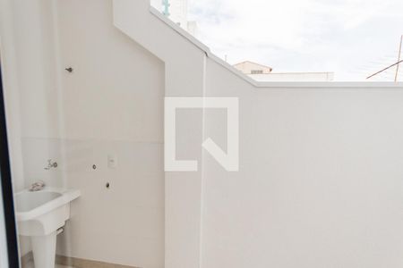 Vista da Sala de apartamento à venda com 3 quartos, 90m² em Parque das Nações, Santo André